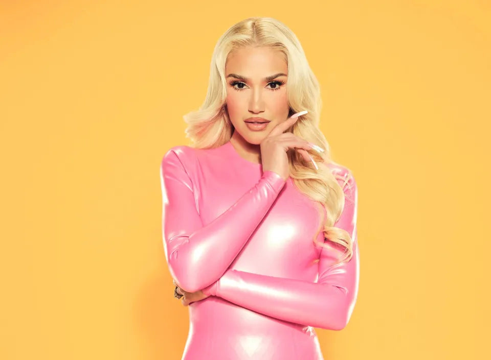 Gwen Stefani Gives '60s Energy in Pink Latex Dress for 'The Voice' –  Footwear News