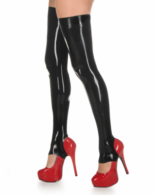 Libidex Latex Stirrup Stockings - New with Tags - Small